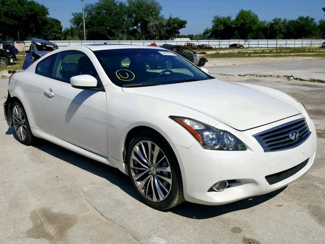 JN1CV6EK0EM112618 - 2014 INFINITI Q60 JOURNE WHITE photo 1