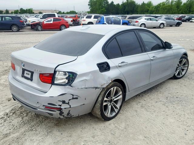 WBA3C1C5XFP854041 - 2015 BMW 328 I SULE SILVER photo 4