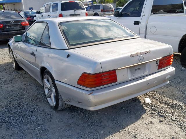 WDBFA63E9RF088315 - 1994 MERCEDES-BENZ SL 320 SILVER photo 3