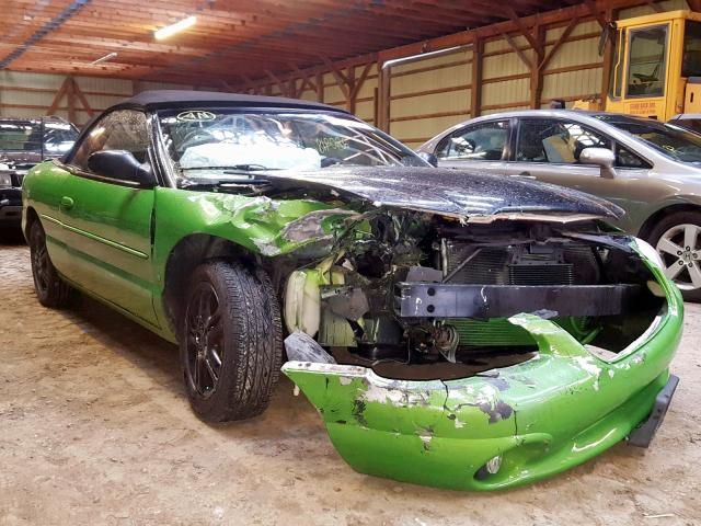 3C3EL45H4TT249089 - 1996 CHRYSLER SEBRING JX GREEN photo 9