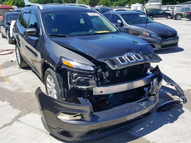 1C4PJLCB8GW201114 - 2016 JEEP CHEROKEE L GRAY photo 1