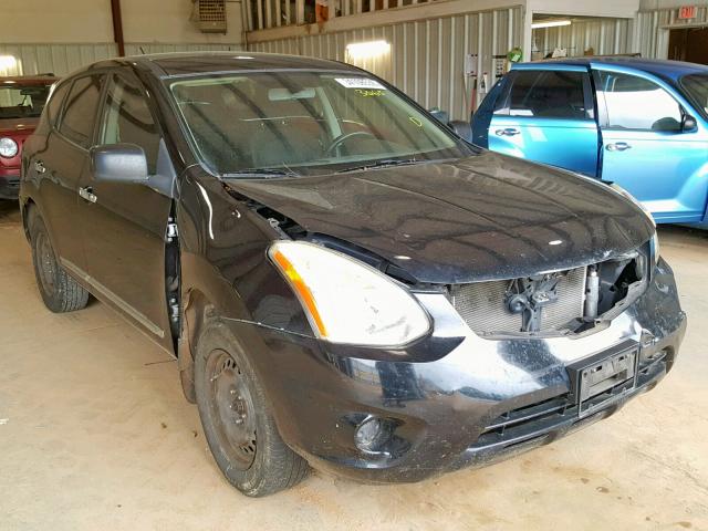 JN8AS5MT7BW563065 - 2011 NISSAN ROGUE S BLACK photo 1