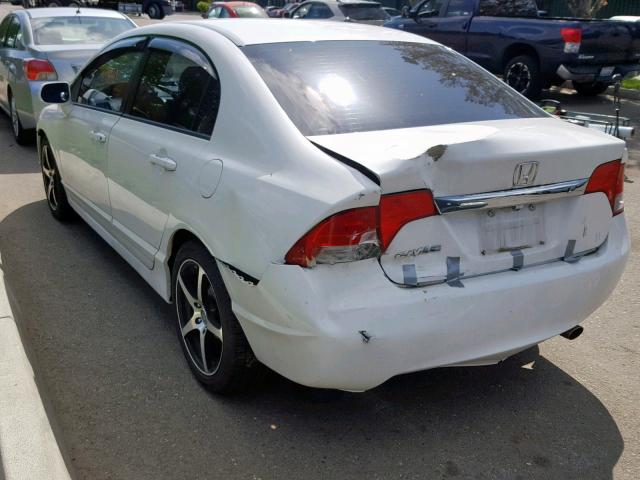 2HGFA1F3XBH537621 - 2011 HONDA CIVIC VP WHITE photo 3