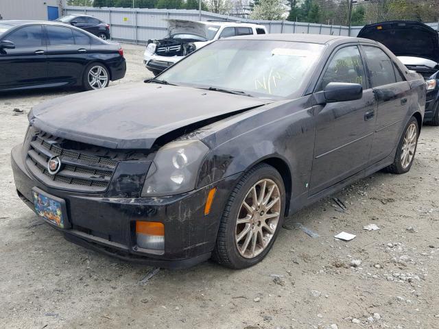 1G6DP577060172778 - 2006 CADILLAC CTS HI FEA BLACK photo 2