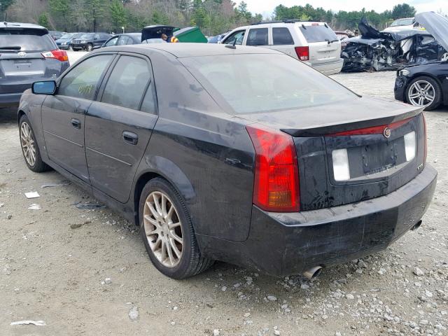 1G6DP577060172778 - 2006 CADILLAC CTS HI FEA BLACK photo 3