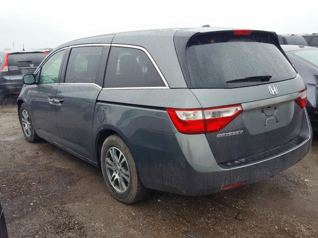 5FNRL5H64DB011949 - 2013 HONDA ODYSSEY EXL  photo 3