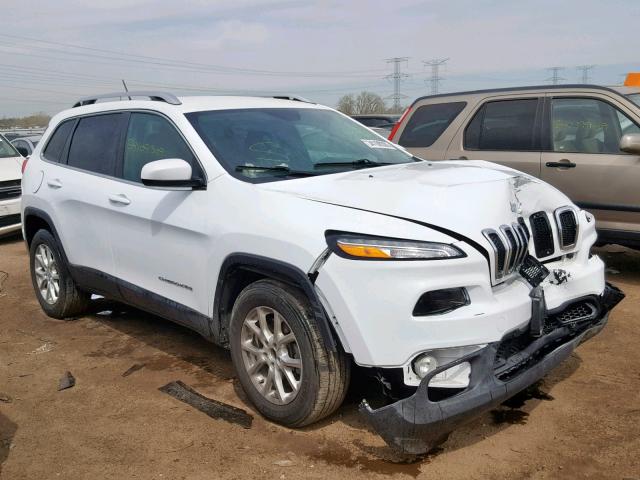 1C4PJMCB0GW304761 - 2016 JEEP CHEROKEE L WHITE photo 1