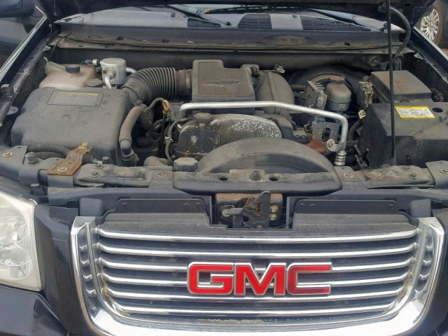 1GKDS13S862358527 - 2006 GMC ENVOY BLACK photo 7