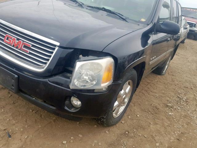 1GKDS13S862358527 - 2006 GMC ENVOY BLACK photo 9