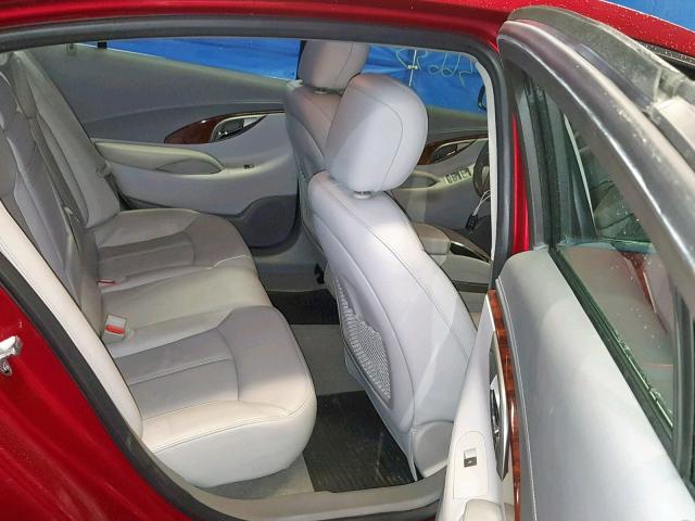 1G4GL5E32DF218591 - 2013 BUICK LACROSSE RED photo 6