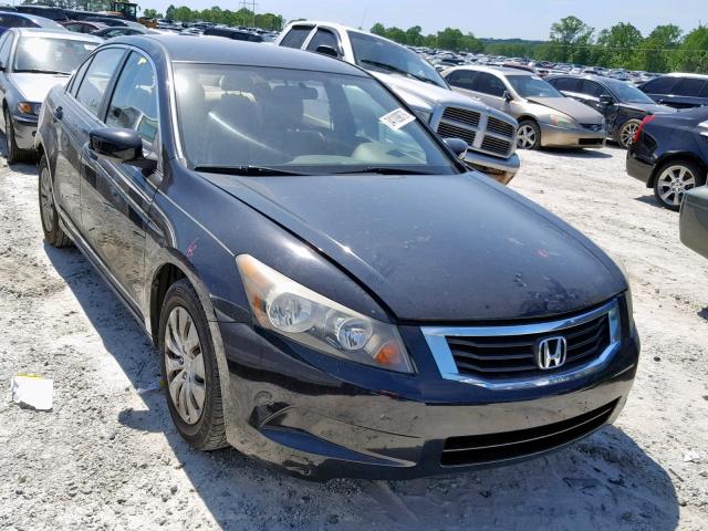 1HGCP26398A072697 - 2008 HONDA ACCORD BLACK photo 1