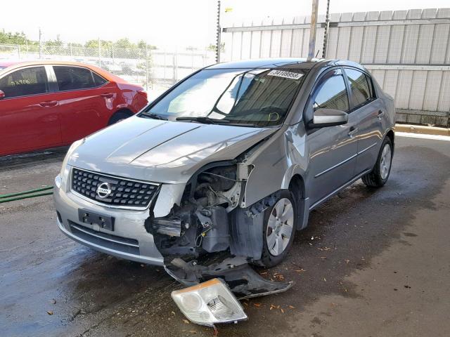 3N1AB61E27L659211 - 2007 NISSAN SENTRA 2.0 GRAY photo 2