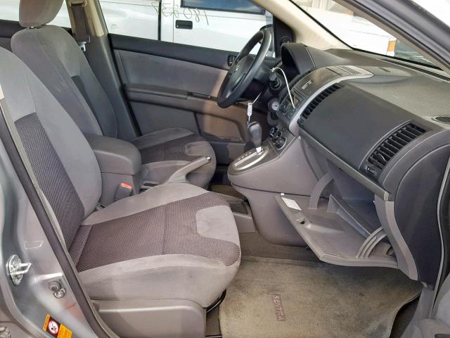 3N1AB61E27L659211 - 2007 NISSAN SENTRA 2.0 GRAY photo 5