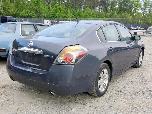 1N4CL2AP6AC166119 - 2010 NISSAN ALTIMA HYB GRAY photo 4