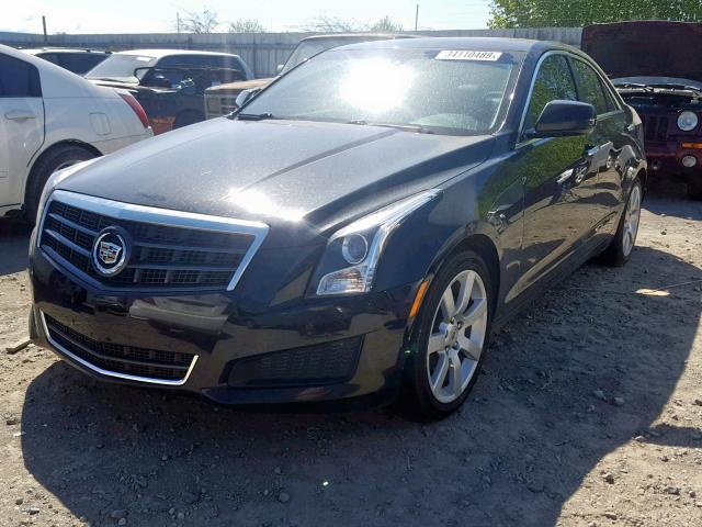 1G6AA5RA4E0104463 - 2014 CADILLAC ATS BLACK photo 2