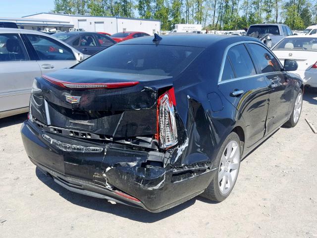 1G6AA5RA4E0104463 - 2014 CADILLAC ATS BLACK photo 4