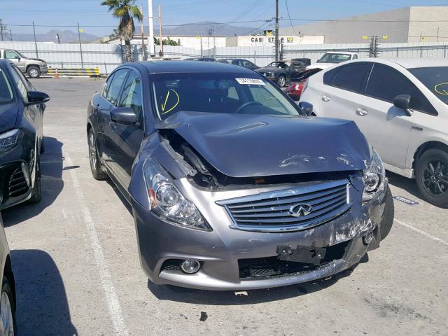 JN1CV6AP1DM712970 - 2013 INFINITI G37 BASE GRAY photo 1