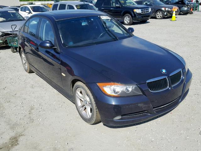 WBAVC53538F009766 - 2008 BMW 328 I SULE BLUE photo 1