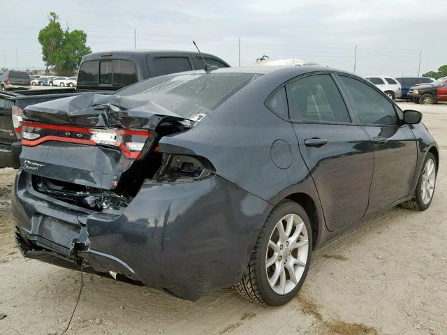 1C3CDFBH5DD298989 - 2013 DODGE DART SXT BLACK photo 4