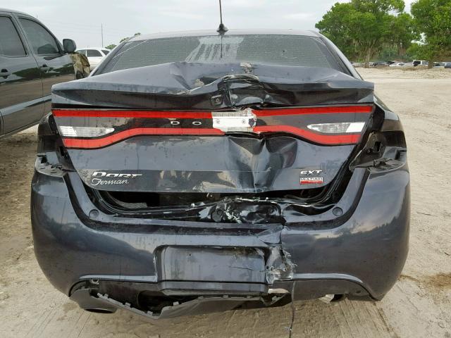 1C3CDFBH5DD298989 - 2013 DODGE DART SXT BLACK photo 9