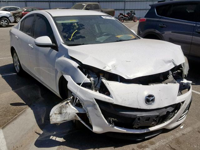 JM1BL1VF0B1475969 - 2011 MAZDA 3 I WHITE photo 1