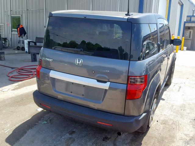 5J6YH1H74BL000341 - 2011 HONDA ELEMENT EX GRAY photo 4