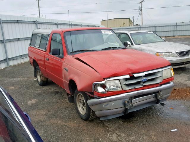 1FTCR10A7TUB29948 - 1996 FORD RANGER RED photo 1