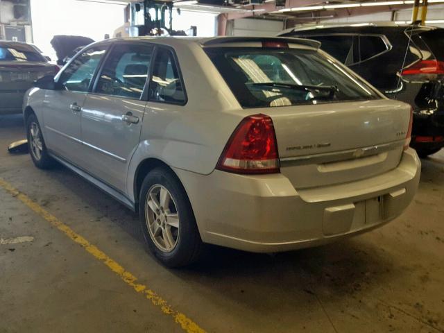 1G1ZT62895F116704 - 2005 CHEVROLET MALIBU MAX 银色 照片 3