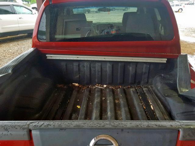 1N6AD07U09C420271 - 2009 NISSAN FRONTIER C RED photo 9