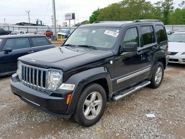 1J4PN5GK5AW118591 - 2010 JEEP LIBERTY LI BLACK photo 2