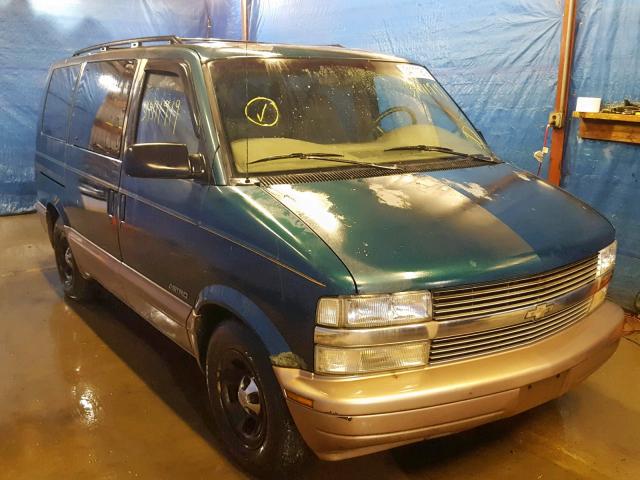 1GNDM19WXVB158741 - 1997 CHEVROLET ASTRO GREEN photo 1