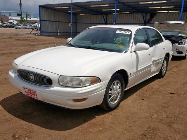 1G4HP54K92U292231 - 2002 BUICK LESABRE CU WHITE photo 2