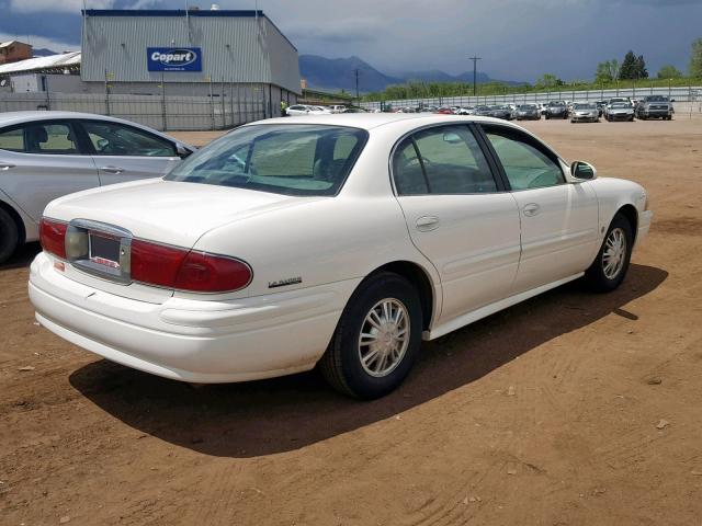 1G4HP54K92U292231 - 2002 BUICK LESABRE CU WHITE photo 4