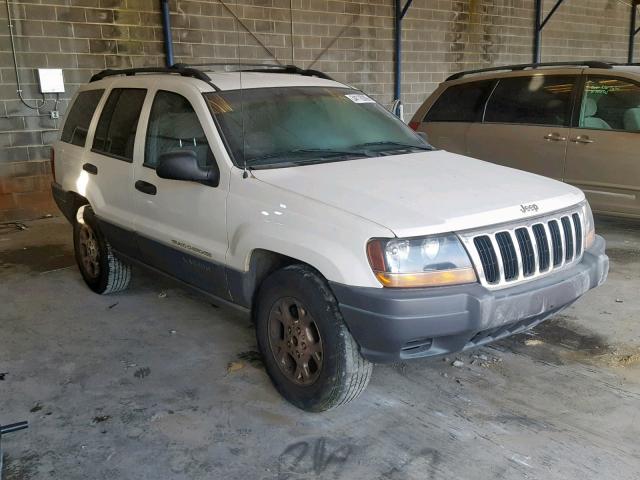 1J4GX48S61C690466 - 2001 JEEP GRAND CHER WHITE photo 1