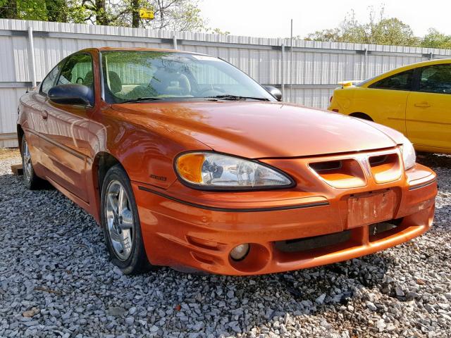 1G2NW12E74C154703 - 2004 PONTIAC GRAND AM G ORANGE photo 1