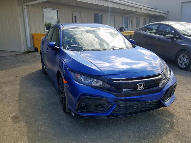 SHHFK7H4XJU429975 - 2018 HONDA CIVIC SPOR BLUE photo 1