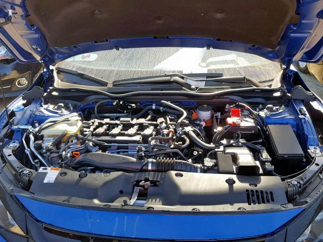 SHHFK7H4XJU429975 - 2018 HONDA CIVIC SPOR BLUE photo 7