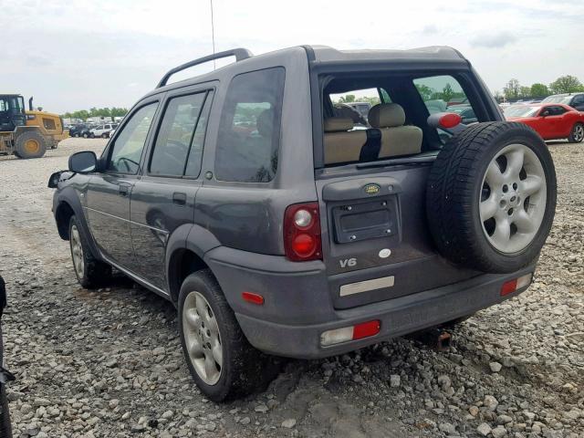 SALNY22283A237206 - 2003 LAND ROVER FREELANDER GRAY photo 3