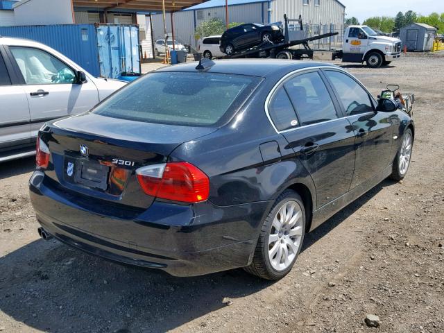 WBAVB33546KR79900 - 2006 BMW 330 I BLACK photo 4