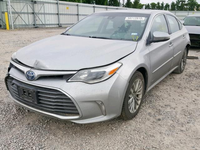 4T1BD1EB6GU050204 - 2016 TOYOTA AVALON HYB SILVER photo 2