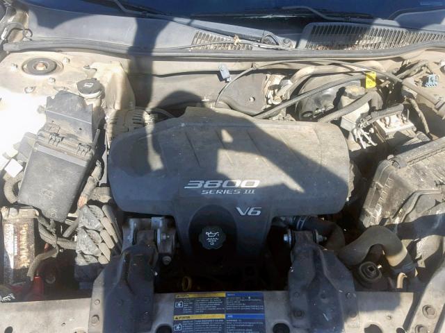 2G4WD532351289598 - 2005 BUICK LACROSSE C SILVER photo 7