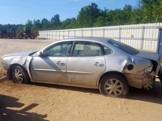 2G4WD532351289598 - 2005 BUICK LACROSSE C SILVER photo 9