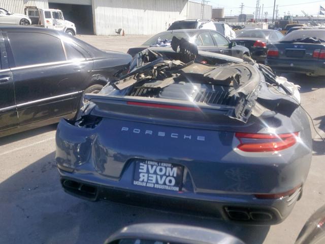 WP0AD2A91HS166142 - 2017 PORSCHE 911 TURBO GRAY photo 4