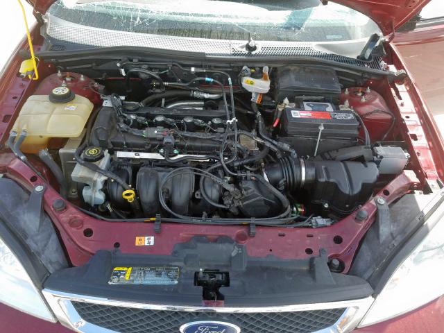 1FAHP34N87W191265 - 2007 FORD FOCUS ZX4  photo 7