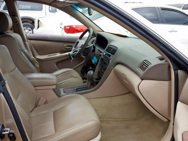 JT8BF28G910315934 - 2001 LEXUS ES 300 GOLD photo 5