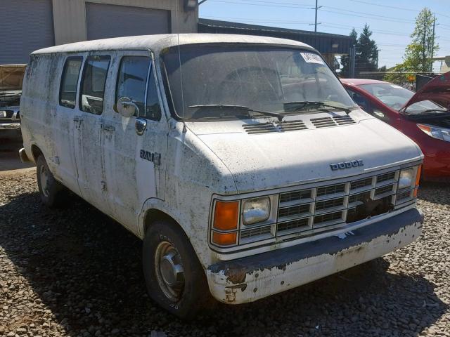 2B7HB23Y8JK175865 - 1988 DODGE RAM VAN B2 WHITE photo 1