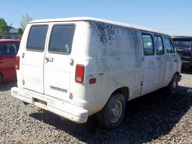 2B7HB23Y8JK175865 - 1988 DODGE RAM VAN B2 WHITE photo 4