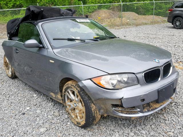 WBAUL73599VJ76549 - 2009 BMW 128 I GRAY photo 1