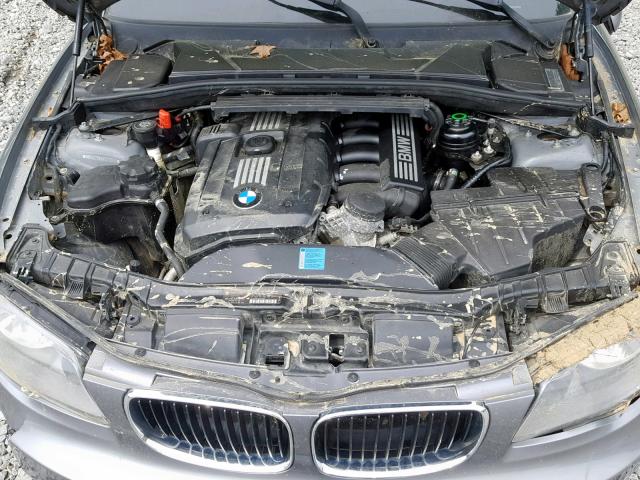 WBAUL73599VJ76549 - 2009 BMW 128 I GRAY photo 7