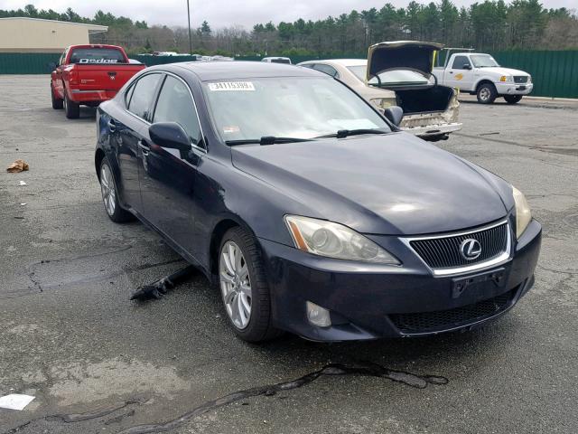 JTHCK262485017506 - 2008 LEXUS IS 250 BLACK photo 1